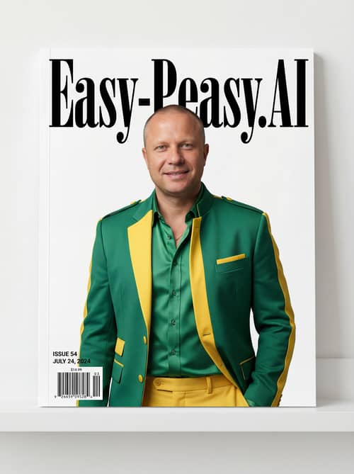 Easy-Peasy.AI Magazine Cover | Fashion & Style Easy-Peasy.AI Magazine Cover | Fashion & Style