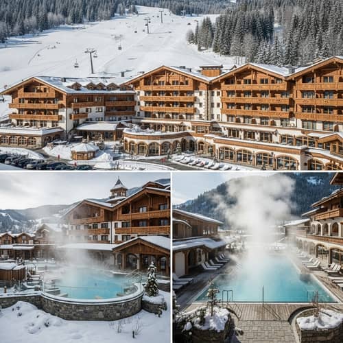 Luxury Chalet Hotel & Spa Complex | Ski Resort Getaway
