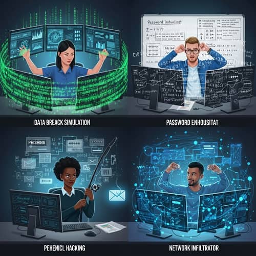 Ethical Hacking Characters: Diversity in Cybersecurity Specialties