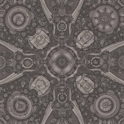 Mesmerizing Abstract Geometric Shapes: Futuristic Art