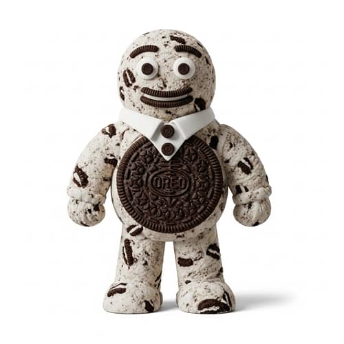 Oreo Ice Cream Man: A Whimsical Dessert Delight