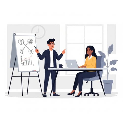 Modern Entrepreneurship with Minimalist Aesthetic