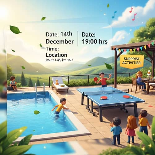 Fun & Relaxation Event on December 14th at Route I-45