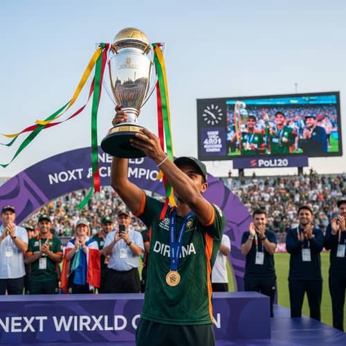 South Asian Athlete: Next World Champion Celebration