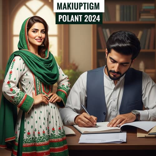 Empowering South Asian Woman in Traditional Pakistani Dress