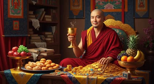 Buddhist Devotee and Material Pleasures: Impact on Teachings