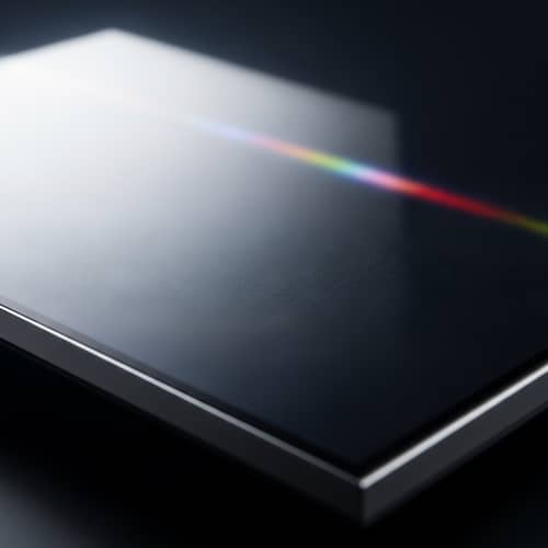 Modern Flat-Screen TV: Macro-Photography Close-Up