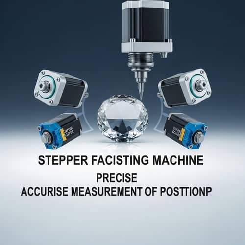 Gem Faceting Machine Logo | Precision & Control Design