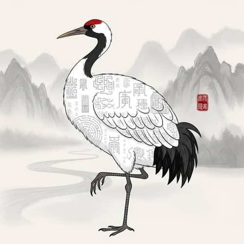 Chubby Crane: Ancient China's Ba Culture Inspiration
