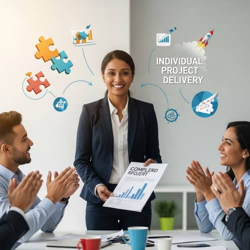 Successful Individual Project Delivery - Celebration of Success