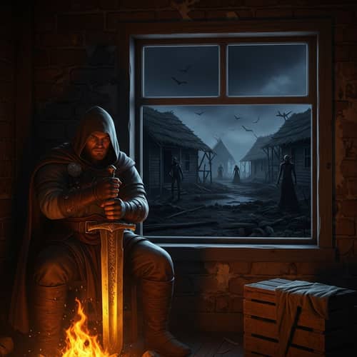 Robust Warrior vs. Vampires: Abandoned House Confrontation