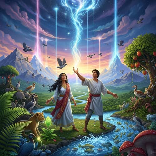 The Creation Story: A Vibrant Beginning