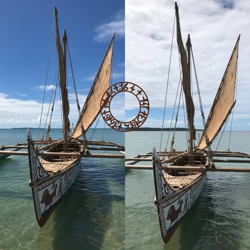 Traditional Lagatoi Canoe: Craftsmanship & Ancestral Tales Displayed