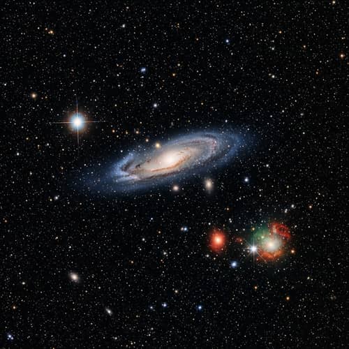 Infinite Array of Stars - Ethereal View of Outer Space