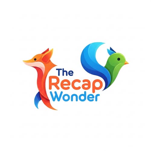 The Recap Wonder Logo Design | Playful Animal Imagery