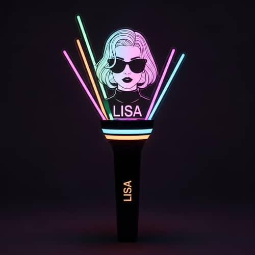 Stylish Lisa Lightstick: Glow in Color