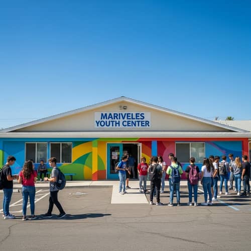 Mariveles Youth Center: Vibrant One-Story Building