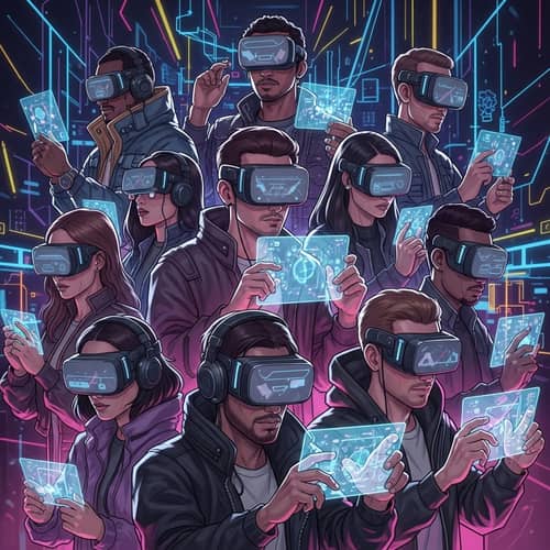 Chaos Engineering in Virtual Reality: Cyberpunk Inspired Scene