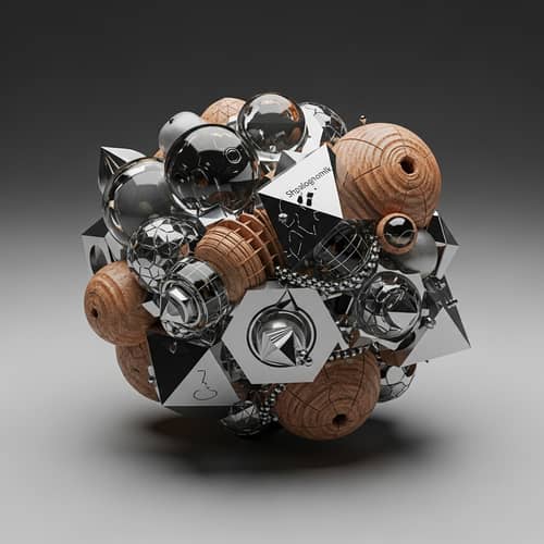 Shpalognomik - Abstract Concept Visualized with Geometric Shapes