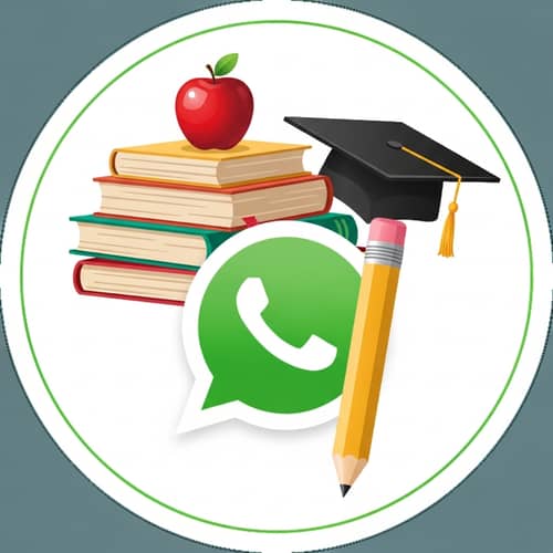 School WhatsApp Group Logo Design | Educational Theme