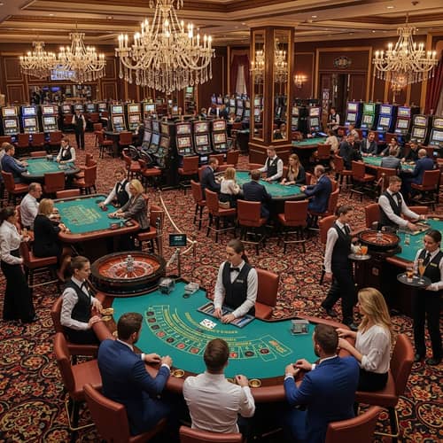 Lavish Casino Aesthetics | Premium Gaming Experience