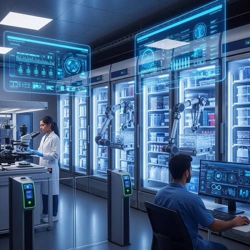 State-of-the-Art Cryobank Facility with High-Tech Innovations