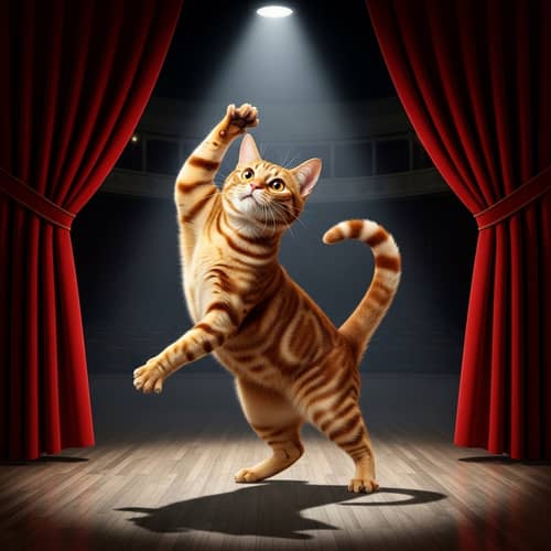 Dancing Cat: Joyful Moves to Brighten Your Day