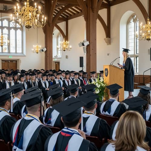 Emotional Graduation Ceremony Speech by Diverse Graduates