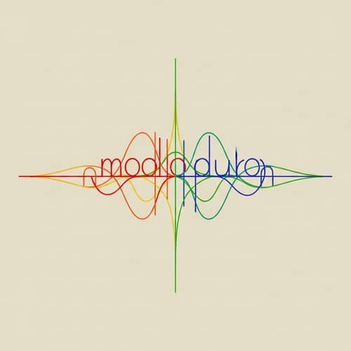 Abstract Minimalistic Modulo Function Art