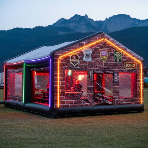 Inflatable Pub | Neon Retro - Unique Venue Experience