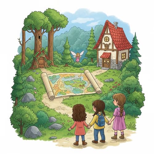 Enchanted Forest & Magic Syrup: Healing Tale of Marc, Laia, and Anna
