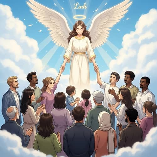 Angel Linh - Compassionate Helper Among Diverse People