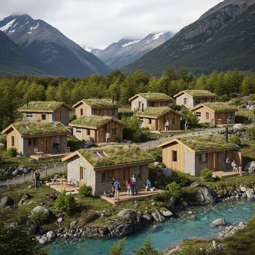 Ecologically Friendly Houses in Patagonia
