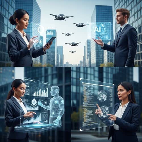 Futuristic Business Ideas: Analyzing Holographic Data and AI Discussion
