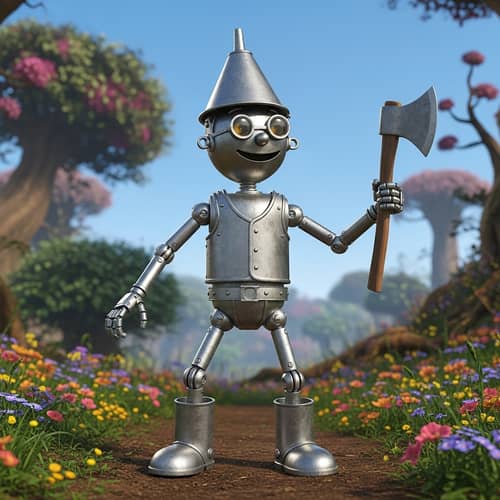 tin woodman from the wizard of oz, Digital art