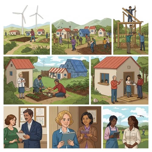 Life in a Self-Sufficient Community Without Government Intervention