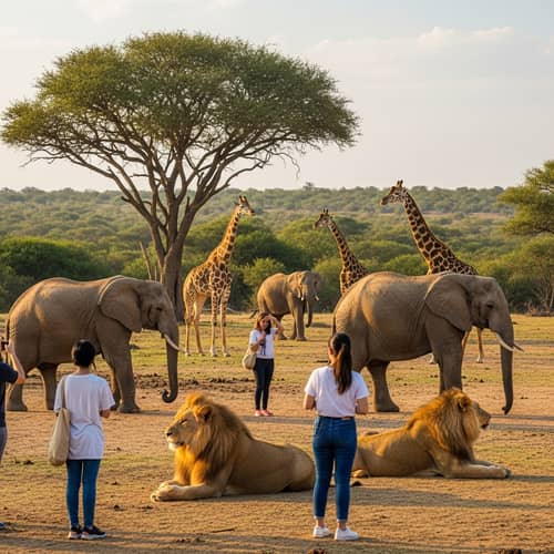 Majestic Animal Sanctuary: Elephants, Lions & Giraffes | Wildlife Park