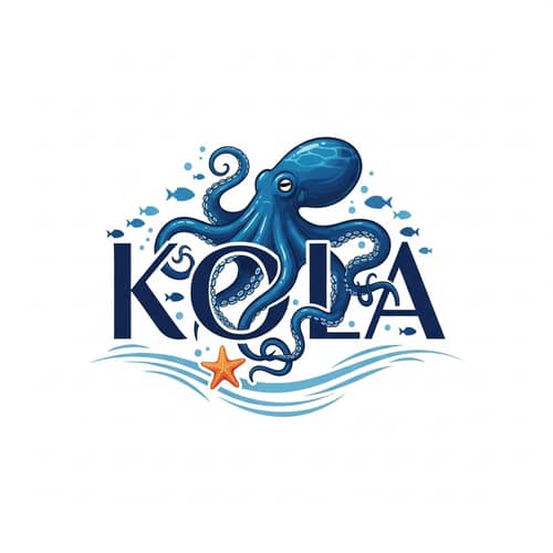 Kola Seafood Restaurant Logo Design | Octopus-Inspired Logo