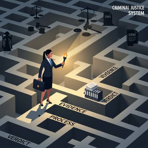 Female South Asian Law Expert Navigates Criminal Justice Maze