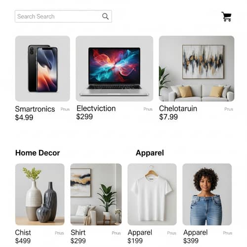 Online Store: Electronics, Home Decor & Apparel | Buy Now