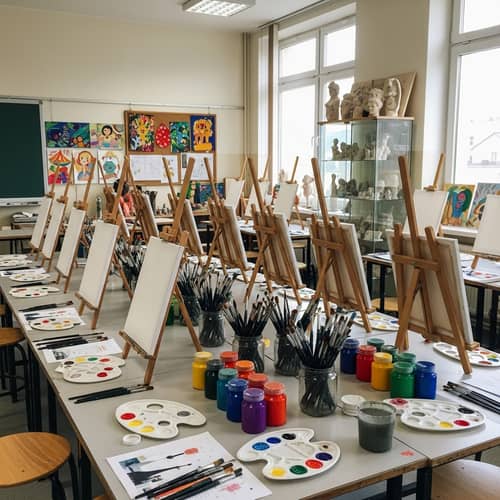 Art Classroom Supplies and Creativity Inspiration
