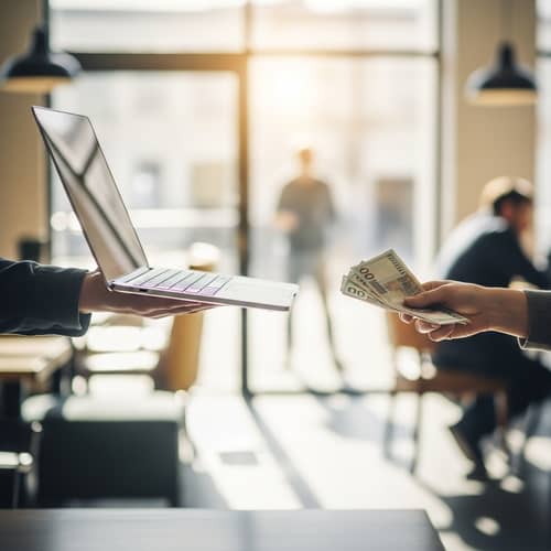 Barter Economy in Contemporary Setting | Laptop Exchange for Money