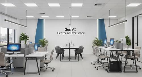 Gen AI Center of Excellence | Tech Office Design