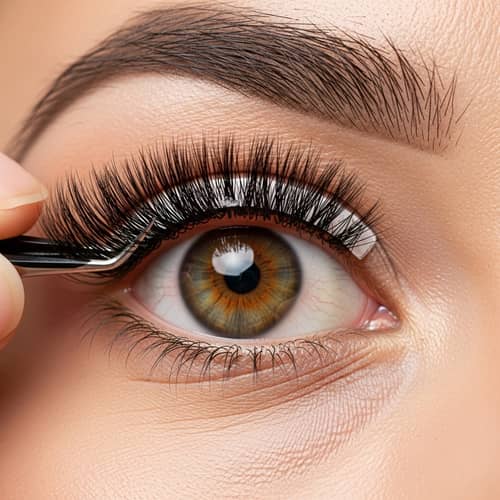 Voluminous False Eyelashes for Dramatic Eye Transformation
