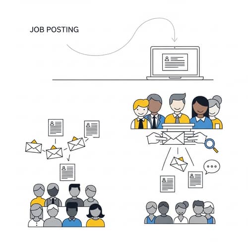 Minimalist Recruitment Process Image