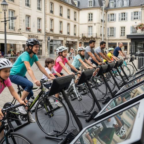Tour de France Fun Activity in Vibrant French City