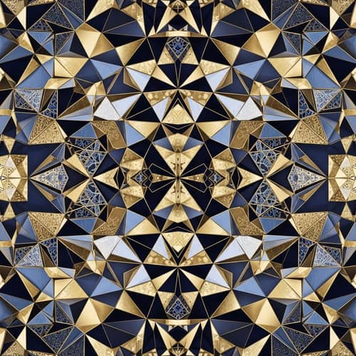 Bilateral Symmetry Tessellation Design for Seamless Pattern