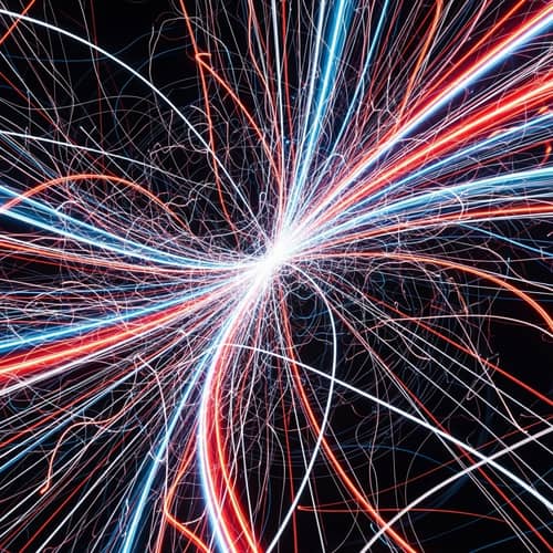 Fluid Data Flow: CentOS Operating System Abstract Visualization