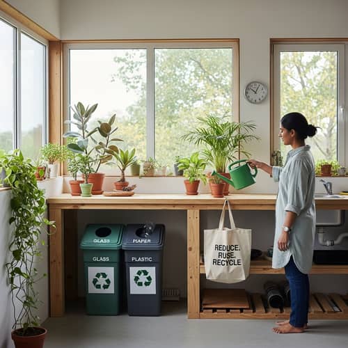 Green Living & Sustainable Choices: Reduce, Reuse, Recycle