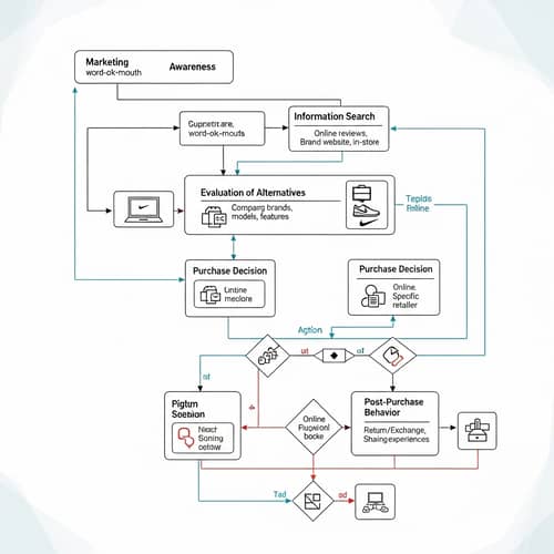 Consumer Behavior Flowchart: Popular Sports Shoe Company